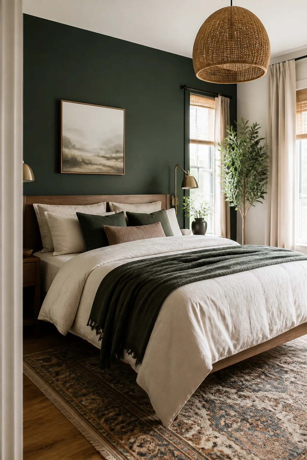 Paint One Accent Wall (But Make It Count)