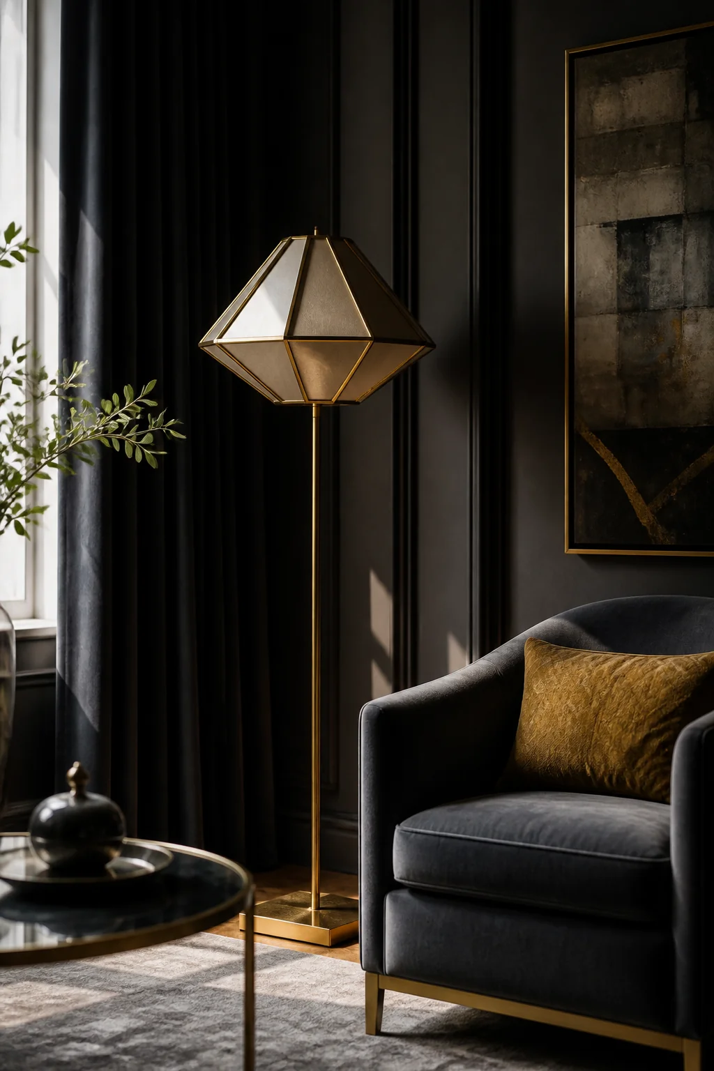 21 Timeless Art Deco Living Room Design Ideas With Sizes and Costs — detail view