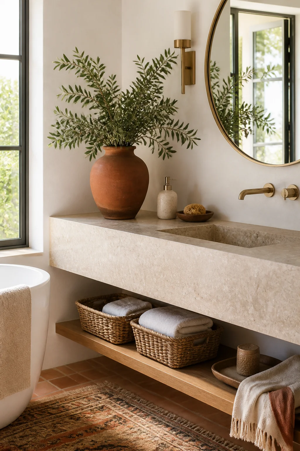 7 Bathroom Decor Ideas Under $150 (Real Results) — styling tip