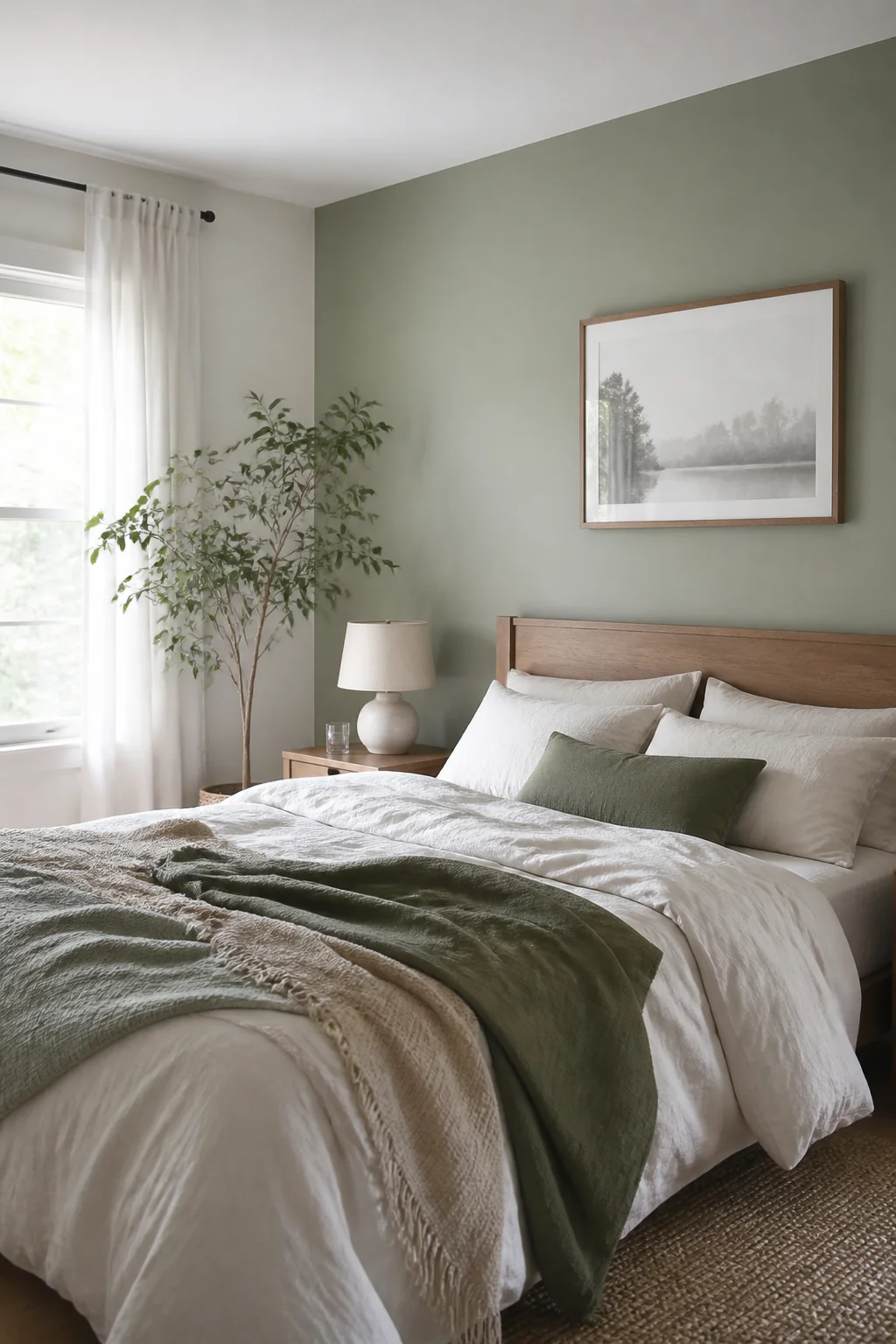 Soft Sage Green for Restful Vibes