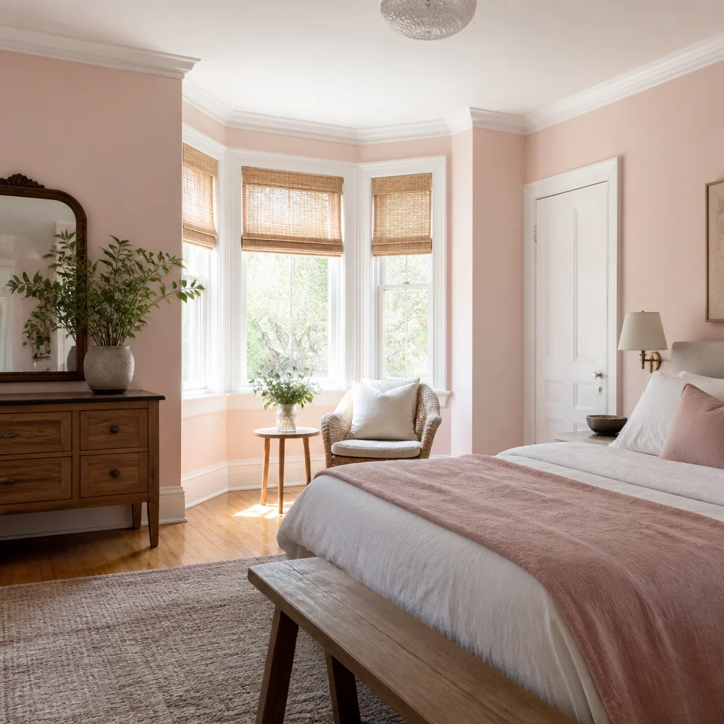 Soft Blush Pink for Gentle Femininity