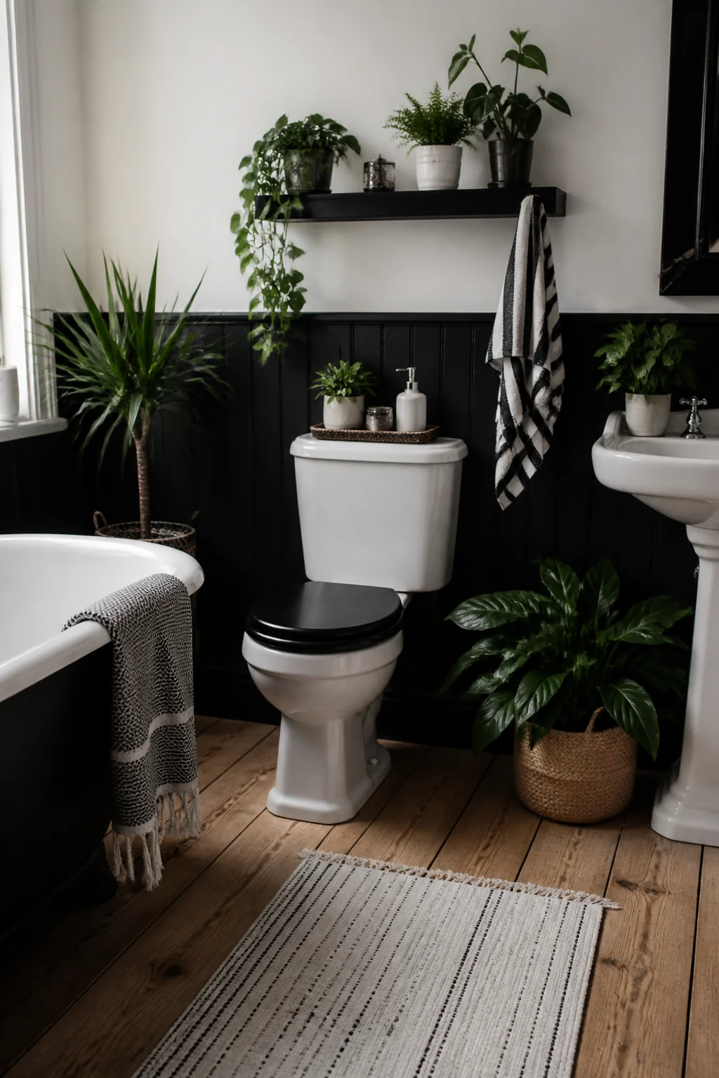 Don't Underestimate the Power of Plants and White Accessories