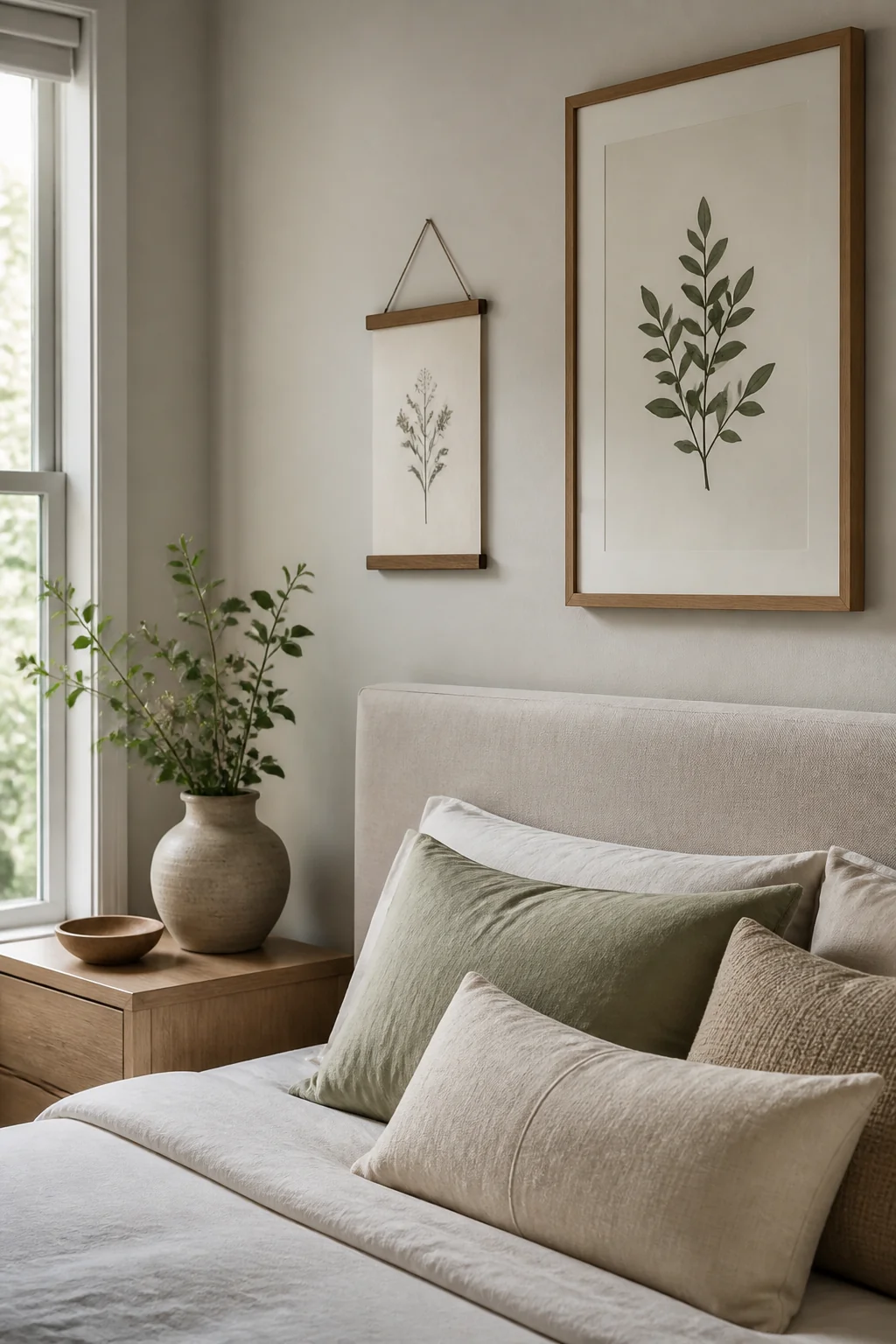 Wall Decor Keeps It Simple and Natural