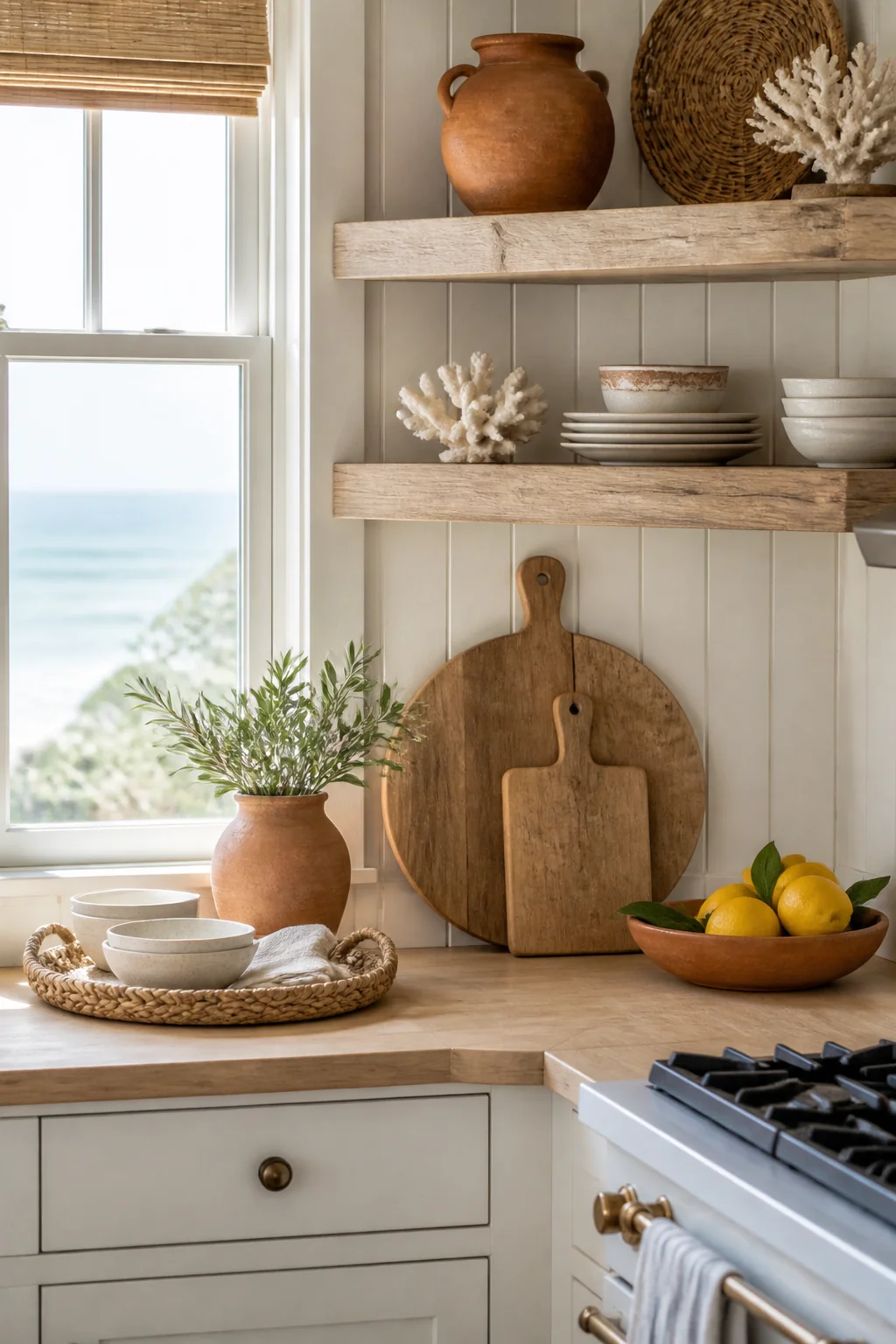 12 Bright Coastal Kitchen Decor Ideas That Feel Like a Beach Retreat — styling tip