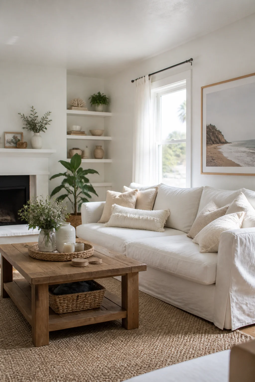 Start With White and Soft Neutrals as Your Base