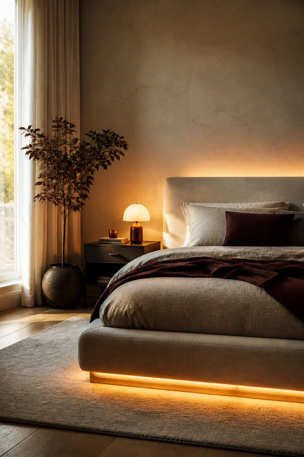 Contemporary Bedroom Lighting Ideas: Where to Place Each Fixture — how it looks in place