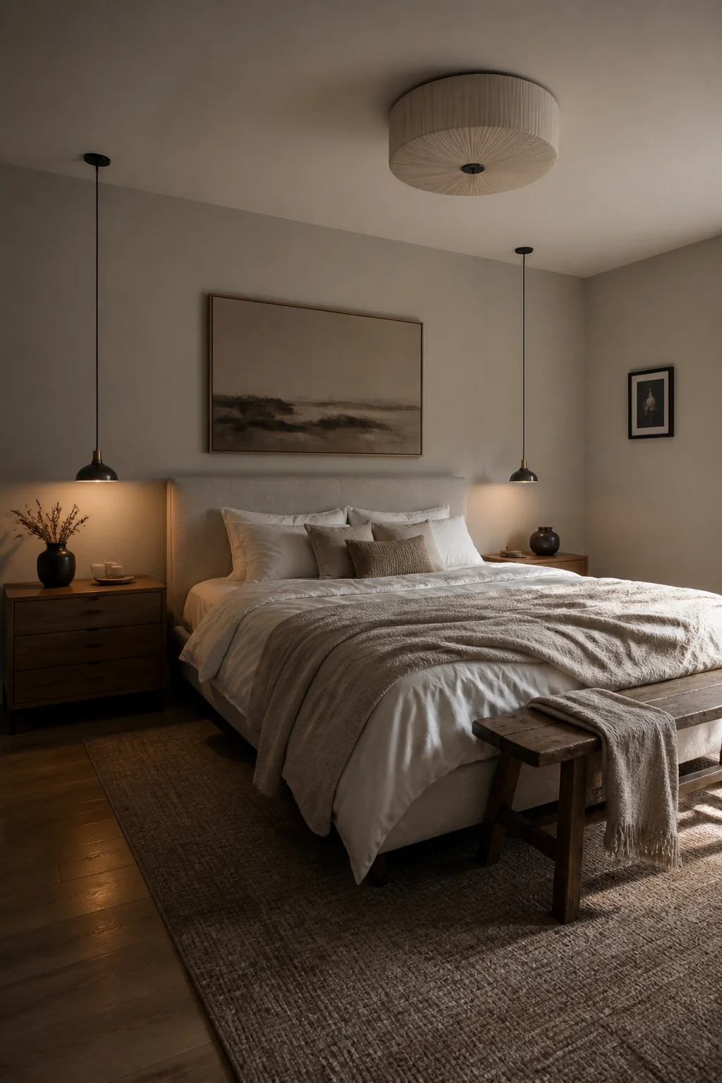 Bedside pendants beat nightstand lamps for reading light