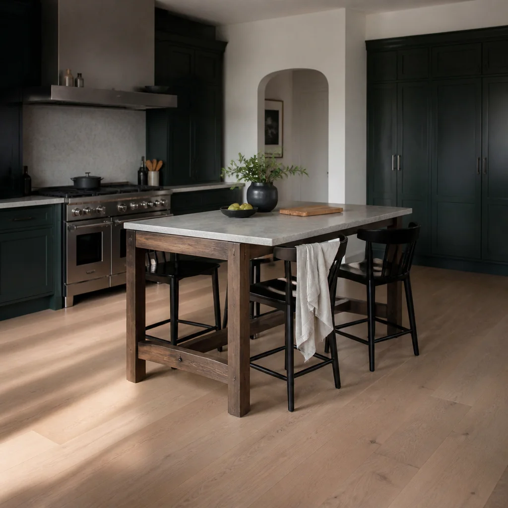 An Island That Doubles as the Dining Table