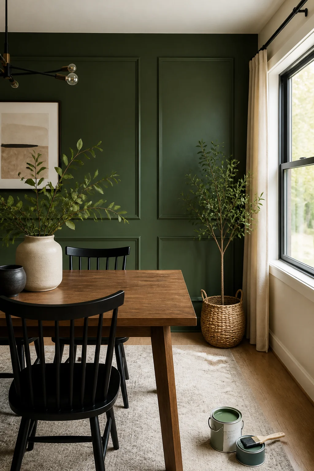 Create a Statement Wall with Paint (Under $100)