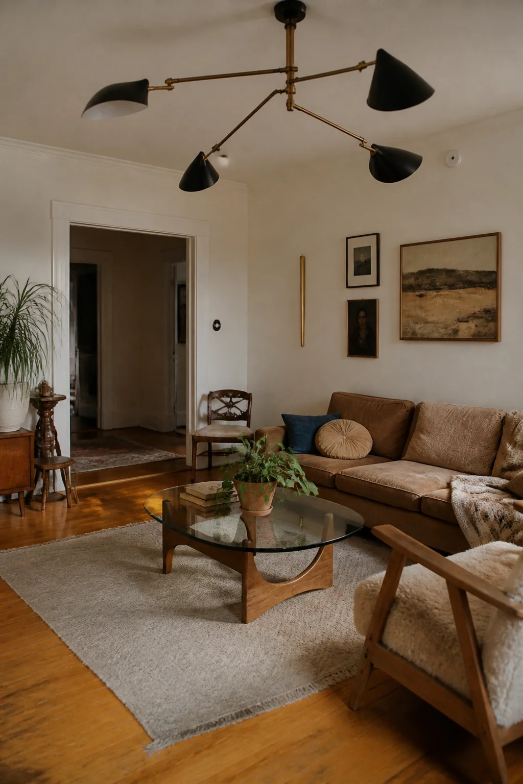 Add a statement lighting fixture you actually control