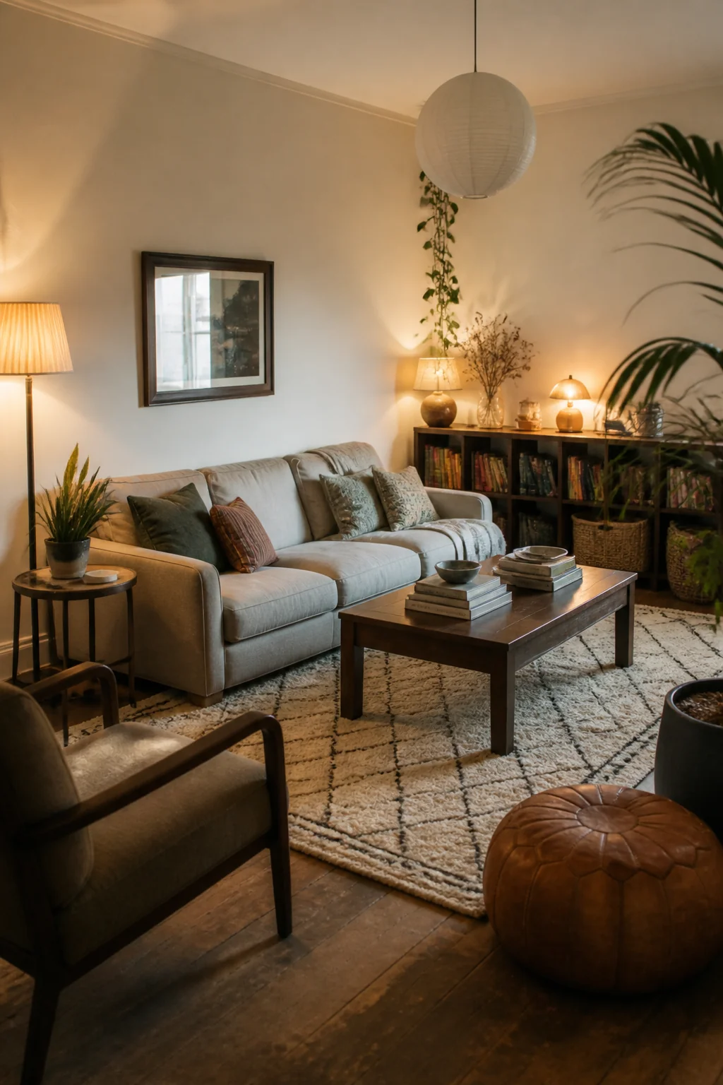 Layer lighting with multiple sources and warm bulbs