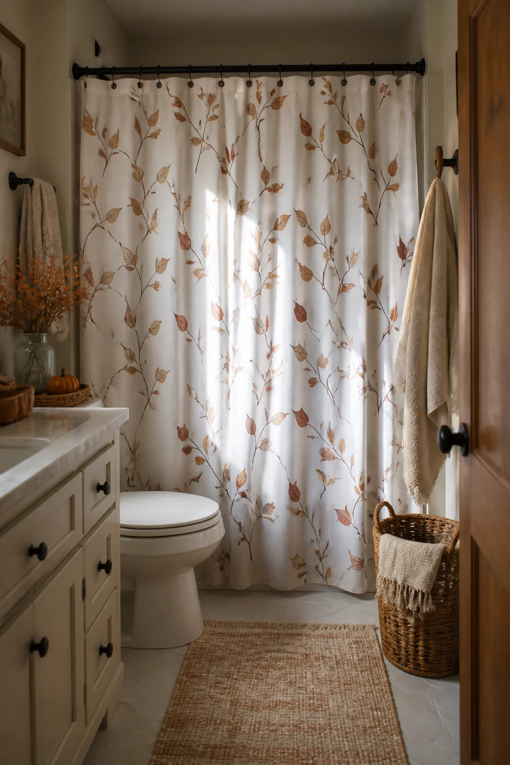 Swap the Shower Curtain or Liner