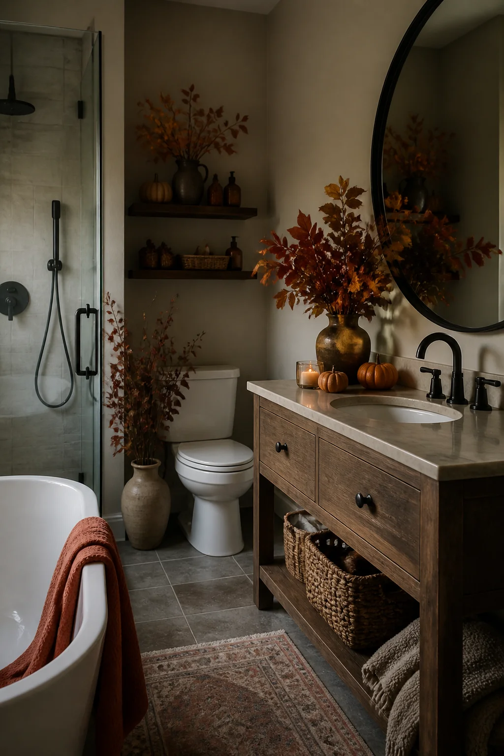 Use Mirrors and Lighting to Deepen the Mood