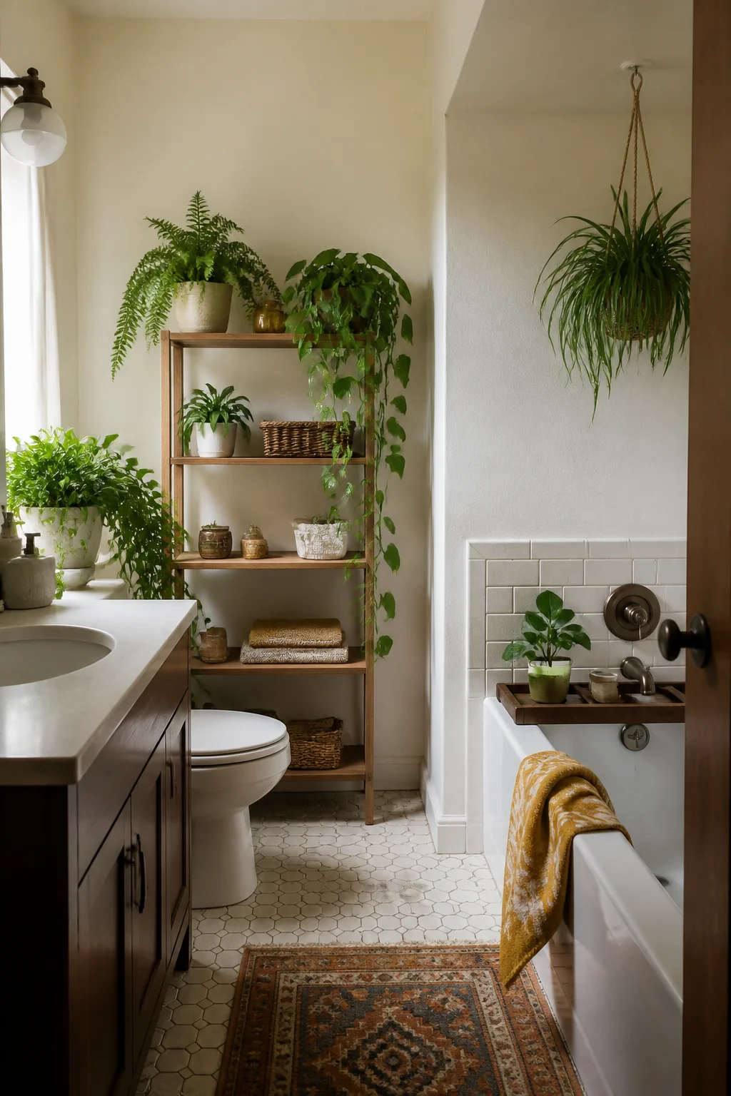 The Plants That Actually Work in Bathrooms