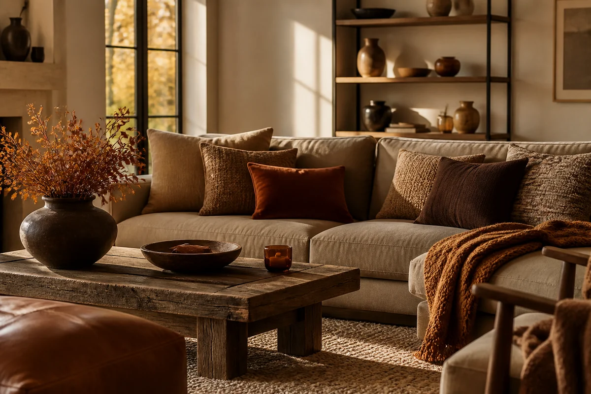 18 Warm Fall Living Room Decorating Ideas for Cozy Gatherings