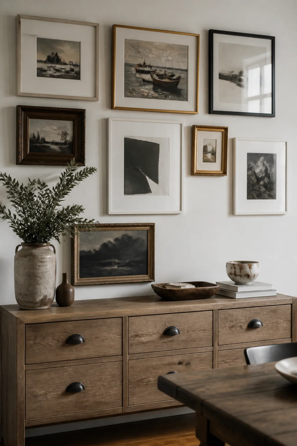 Mix Frame Styles (But Not Too Many)