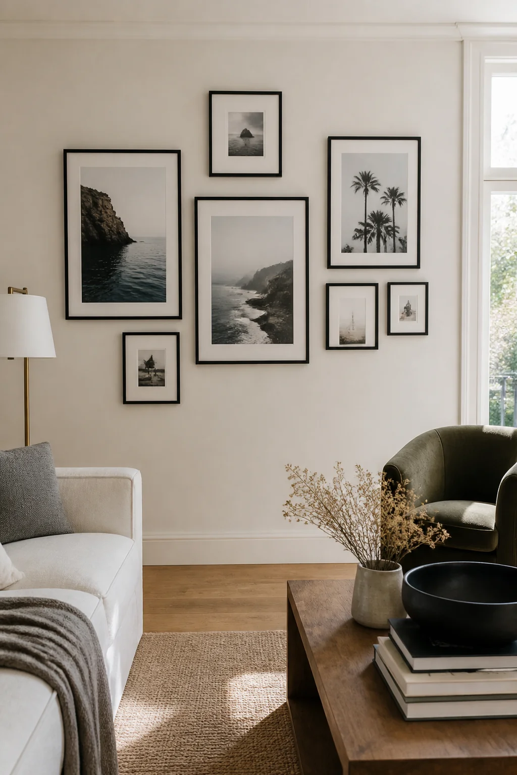 Think About Negative Space (Your Wall Needs to Breathe)