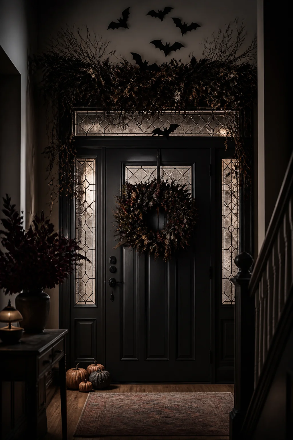 Set a Halloween Mood at Your Entryway Without Blocking the Door — a closer look