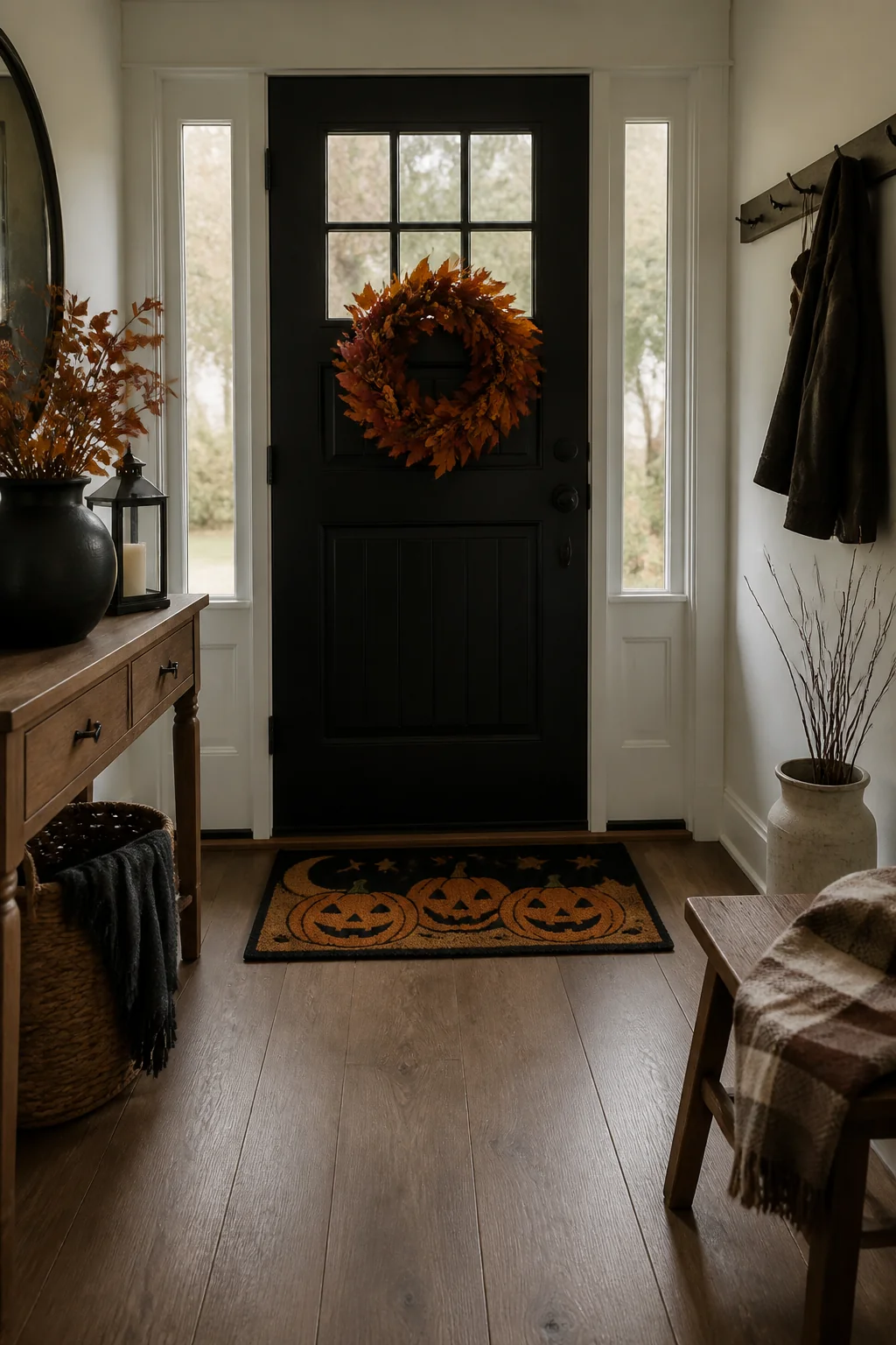 Swap your door mat for something seasonal