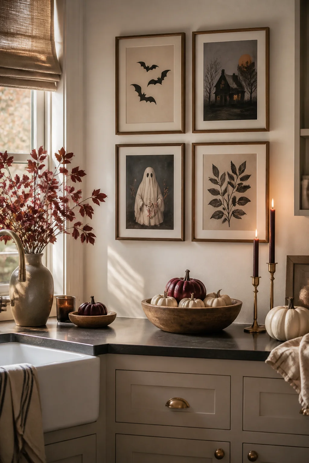 12 Charming Halloween Kitchen Decor Ideas on a Budget — styling tip
