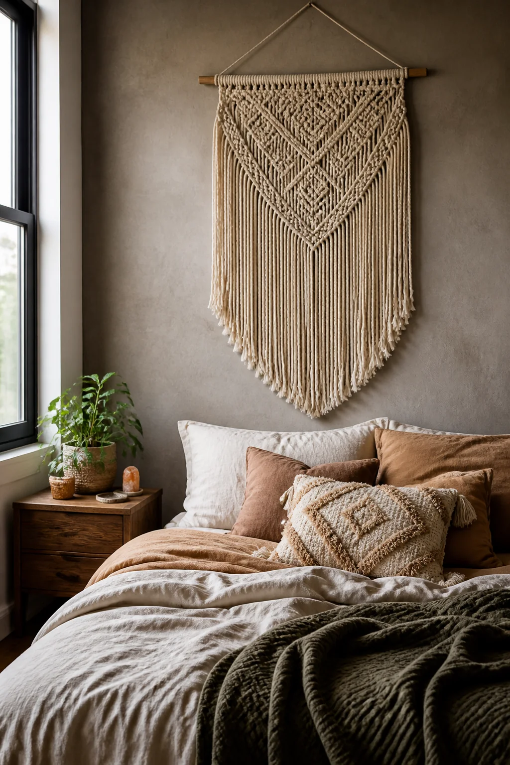Macrame wall hanging