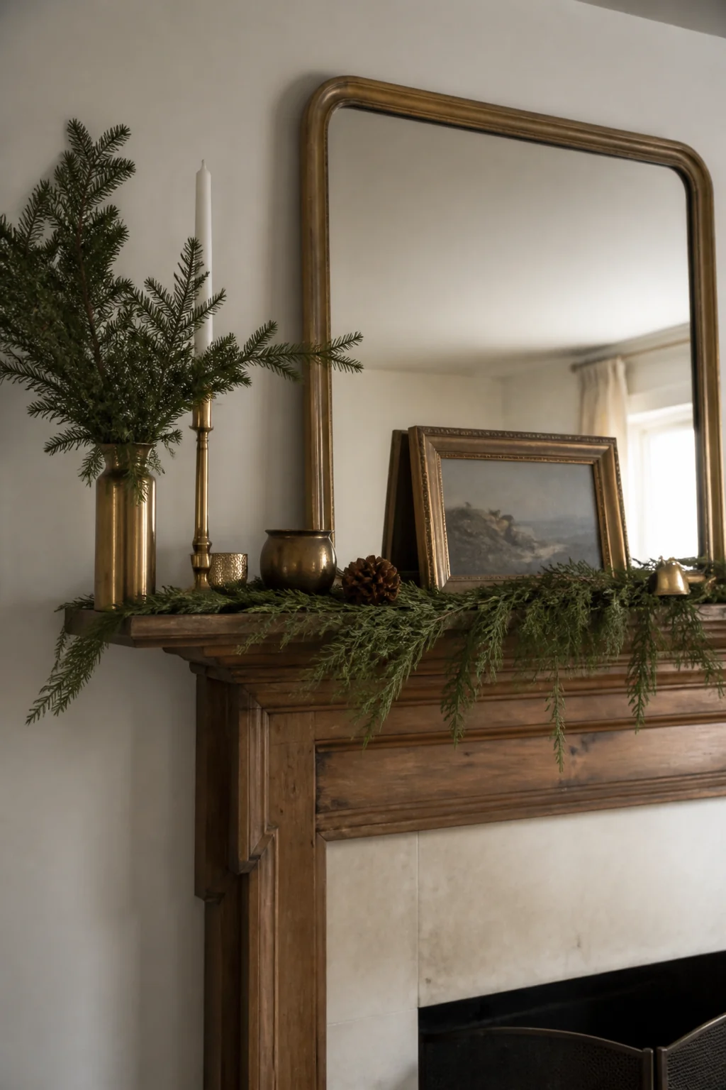 Layer brass and gold metallics in different finishes
