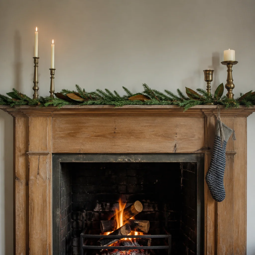 Hang garland that's wired, not droopy