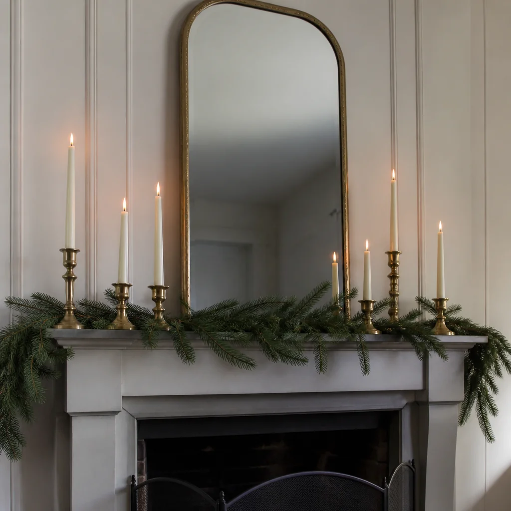Go tall with candle arrangements, not wide