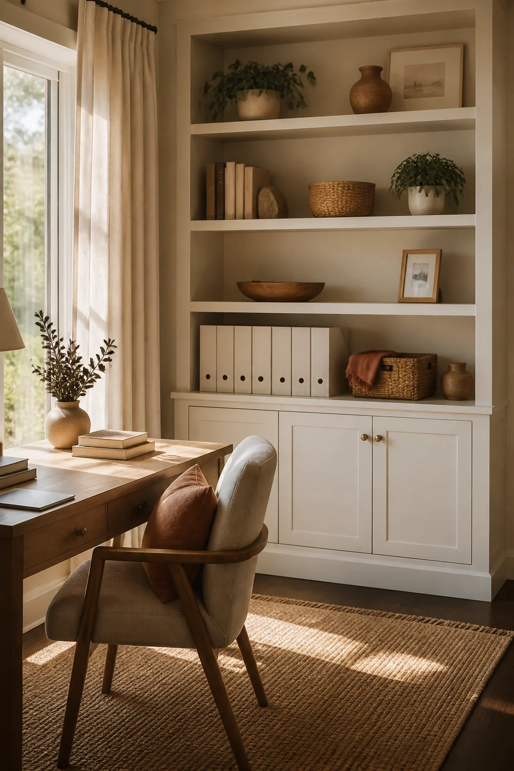 How to Design a Home Office for Women You'll Actually Love — styling tip