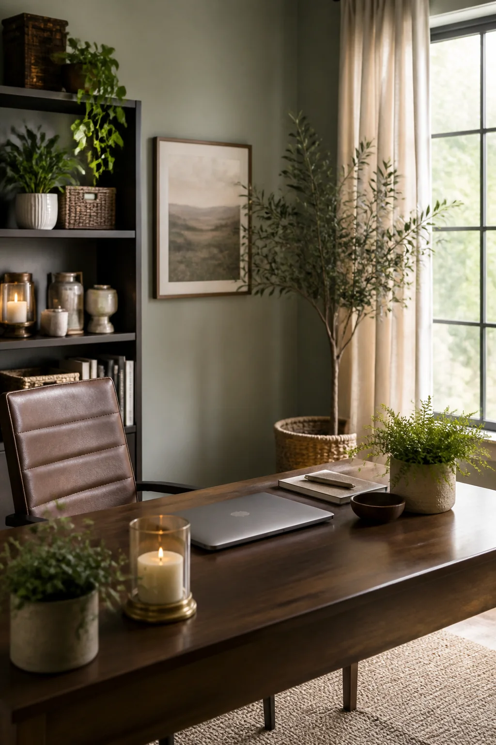 Greenery and Personal Touches Make It Yours