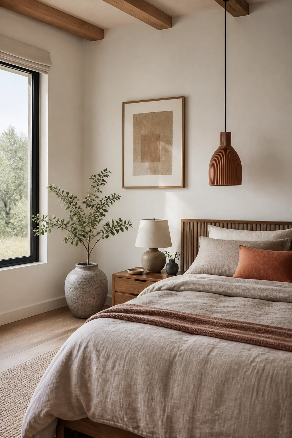 12 Serene Japandi Bedroom Ideas for a Calm Retreat — styling tip