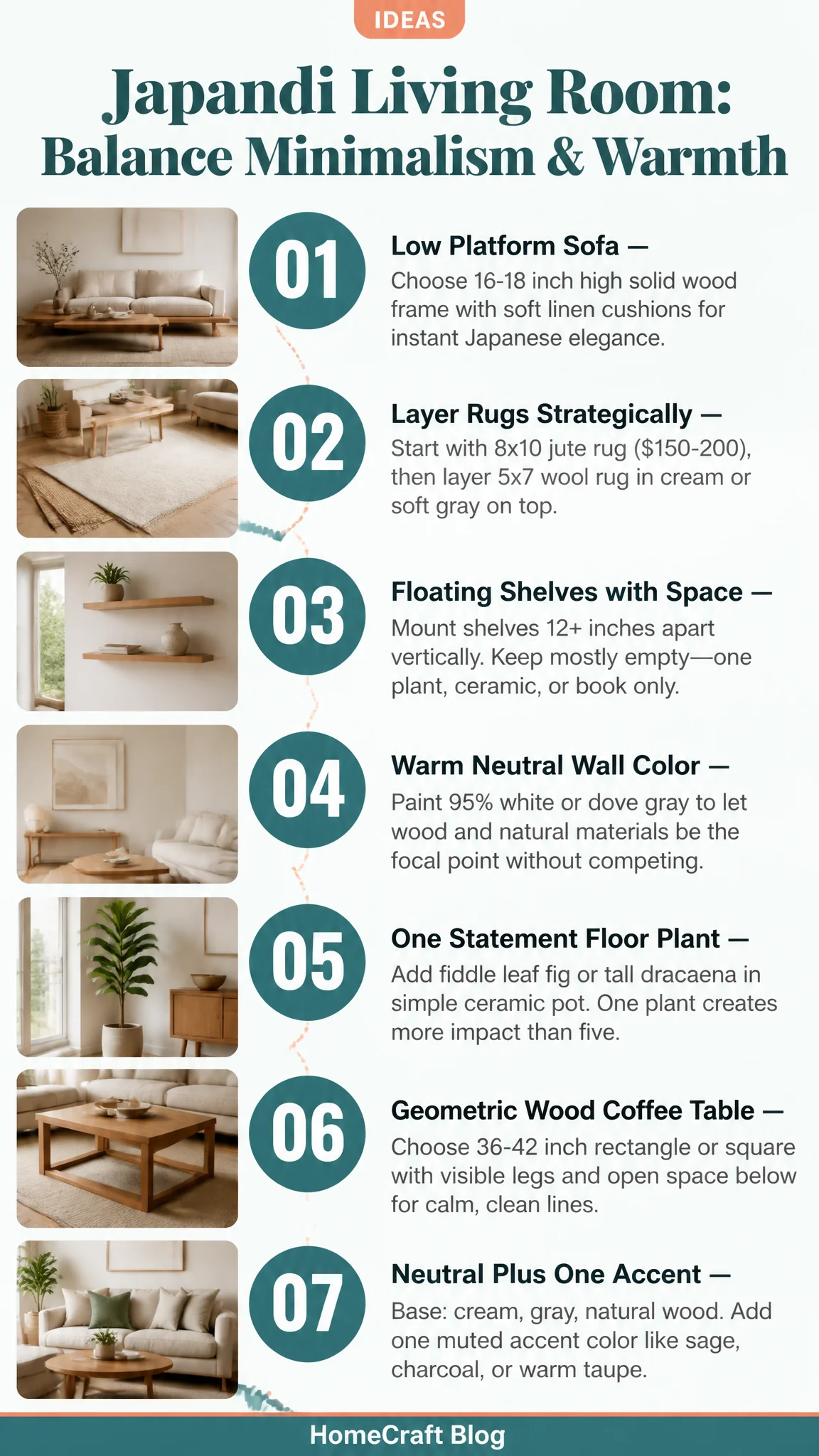 31 Beautiful Japandi Living Room Ideas for Every Home Style — complete guide infographic