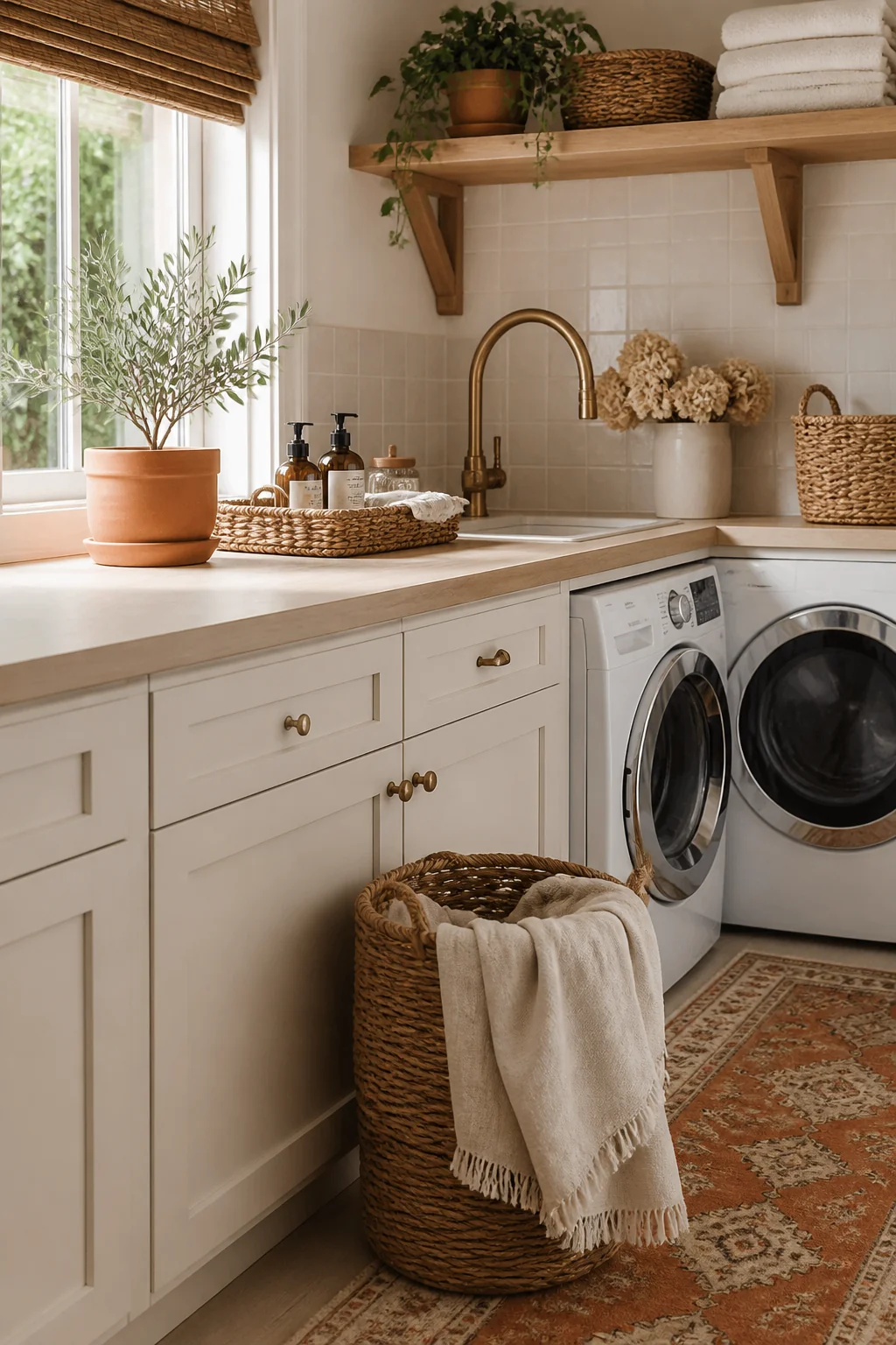 7 Laundry Room Organization Ideas That Actually Work — styling tip