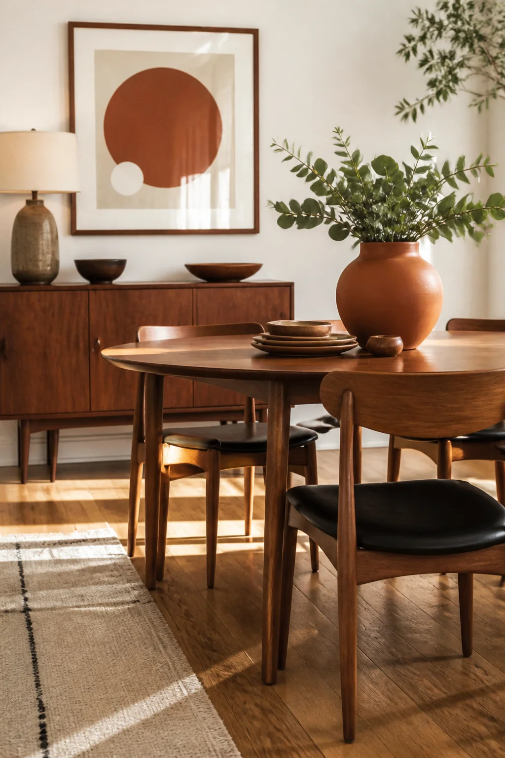 25 Timeless Mid-Century Modern Dining Room Ideas for Every Budget — styling tip