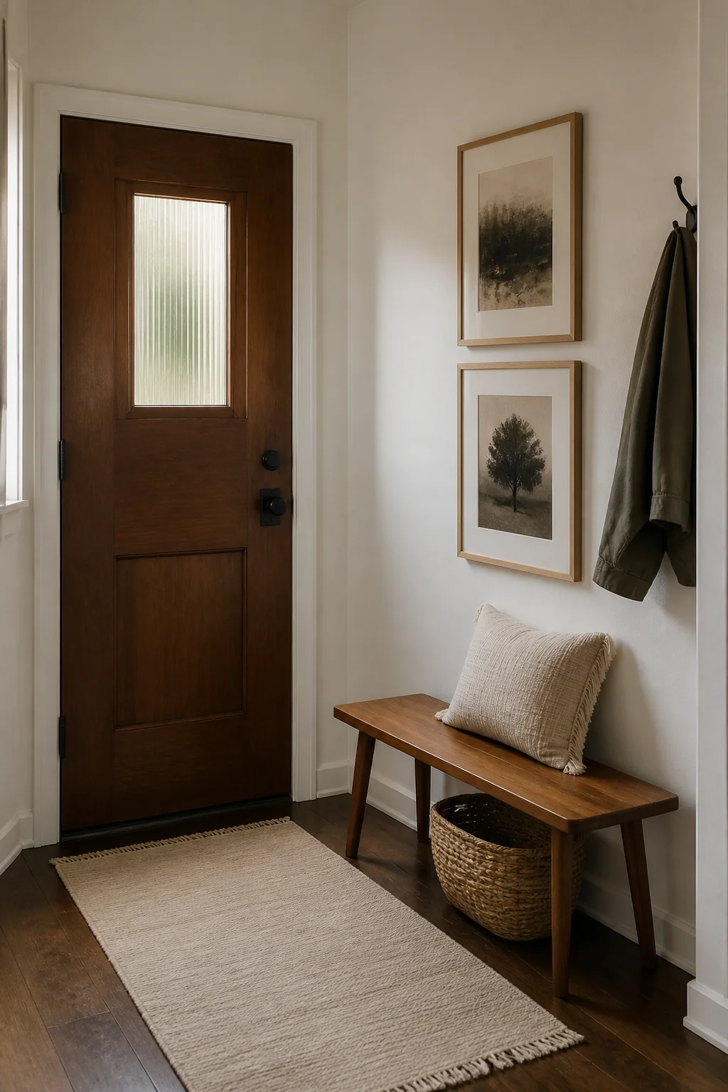 Hang Artwork in a Single Vertical Pair, Not a Scattered Group