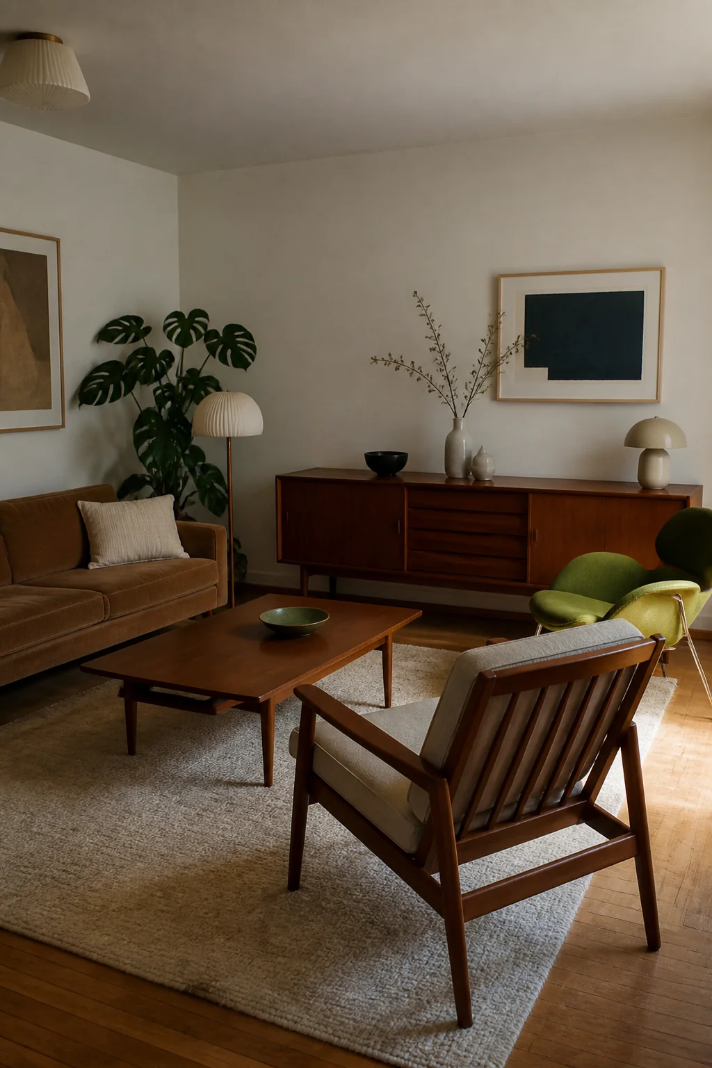 Choose your core furniture, then stop