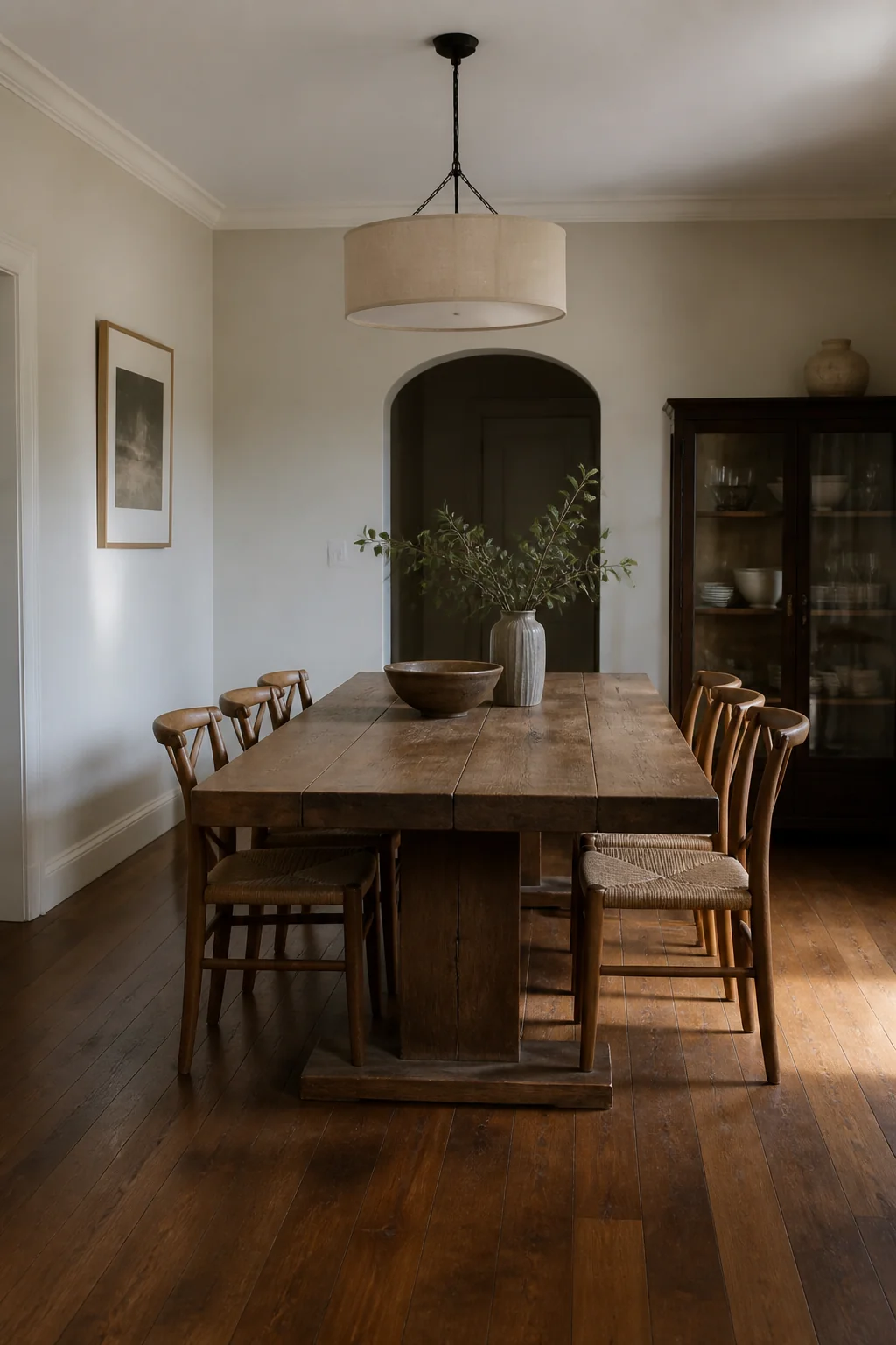 Start with a table that anchors the room