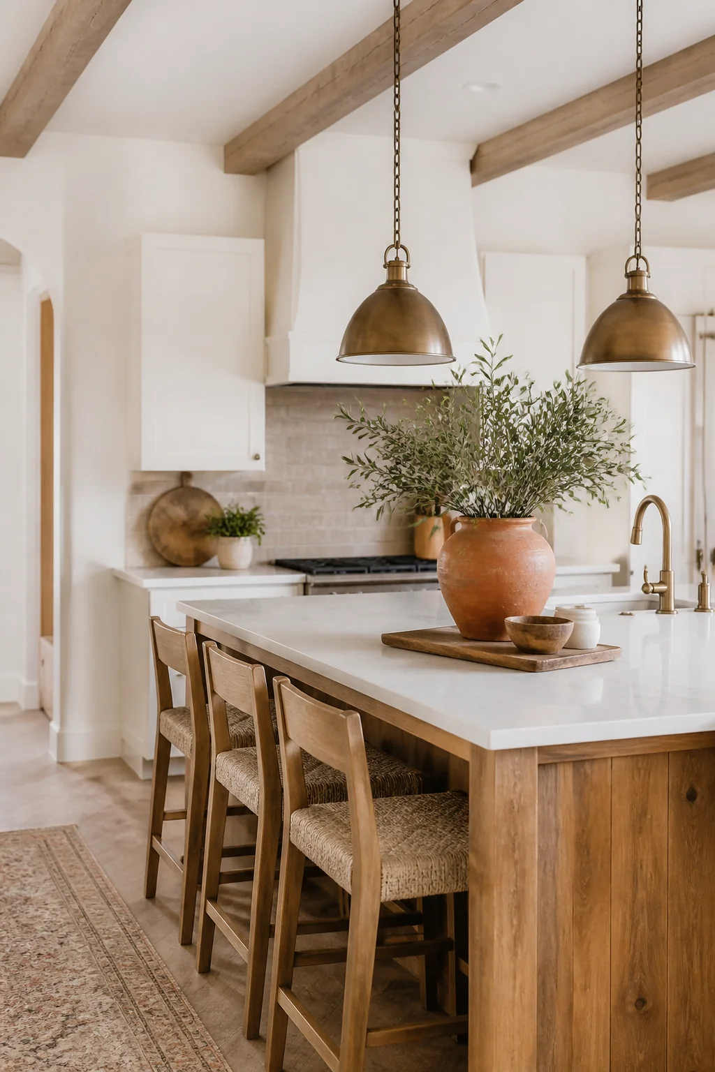 25 Charming Modern Farmhouse Kitchen Island Ideas on a Budget — styling tip