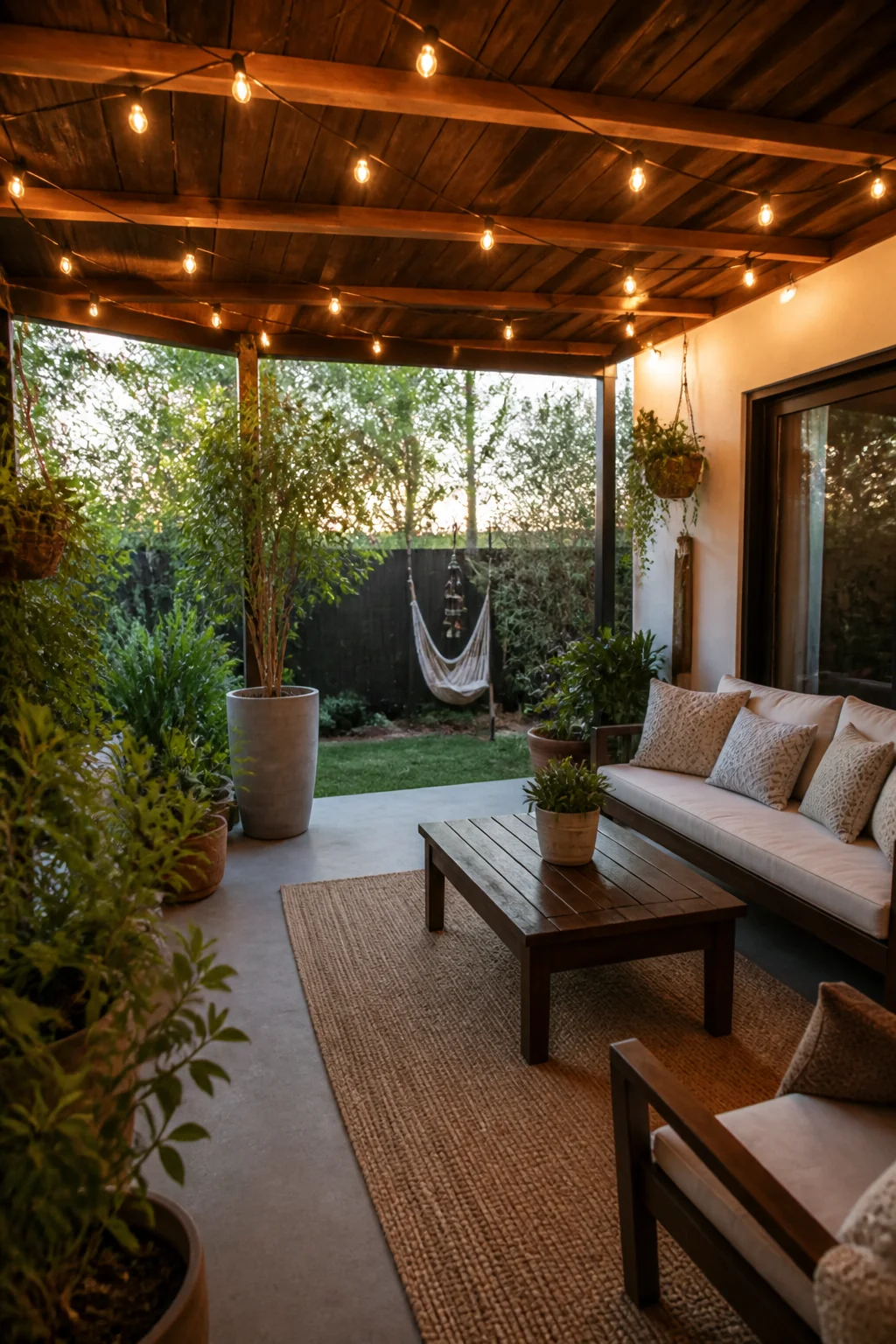 String Lights Are Nonnegotiable (Even if You Think They're Cliché)