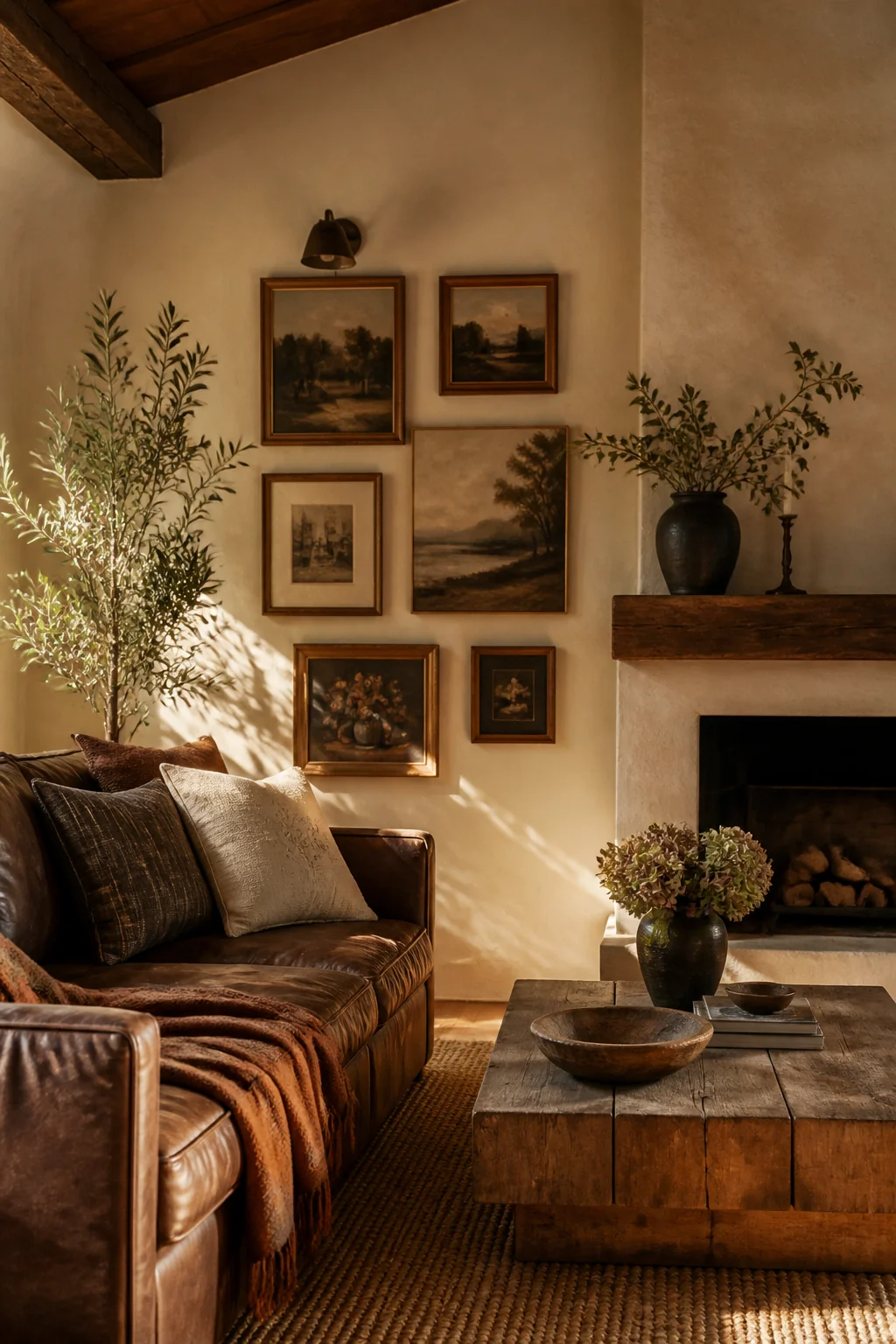 How to Get the Rustic Living Room Look Step by Step — the idea in a room