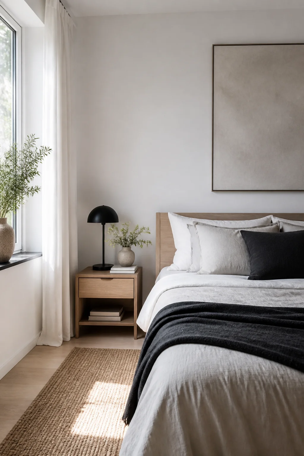How to Get the Scandinavian Bedroom Look Without the Minimalist Guilt — styling tip