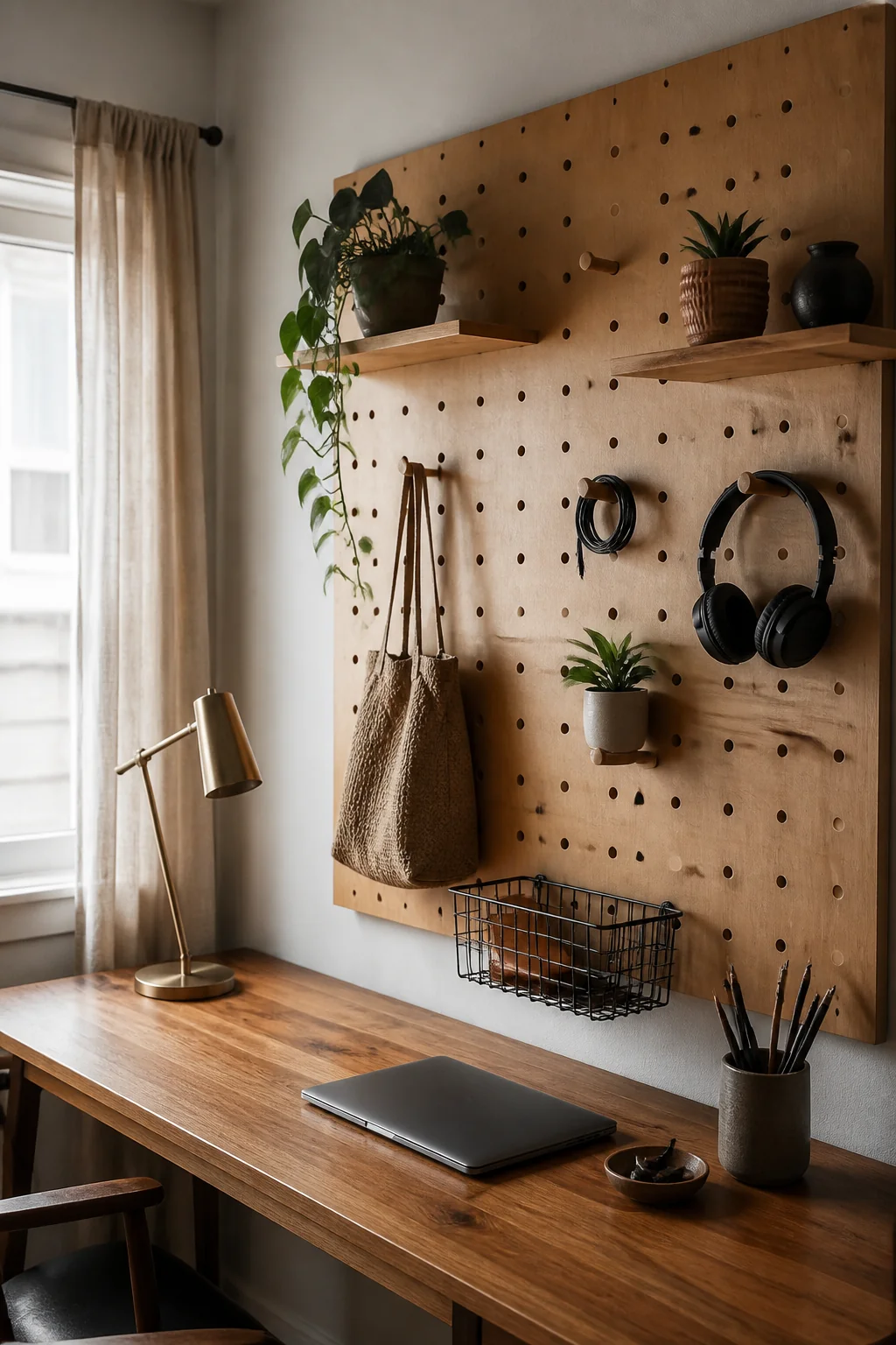 The Wall-Mounted Pegboard Nobody Expected