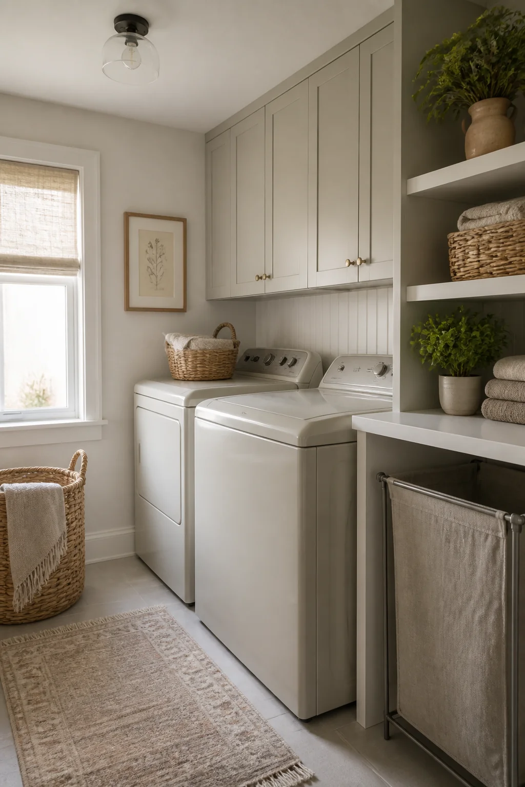 Paint appliances a matching neutral if they're different colors