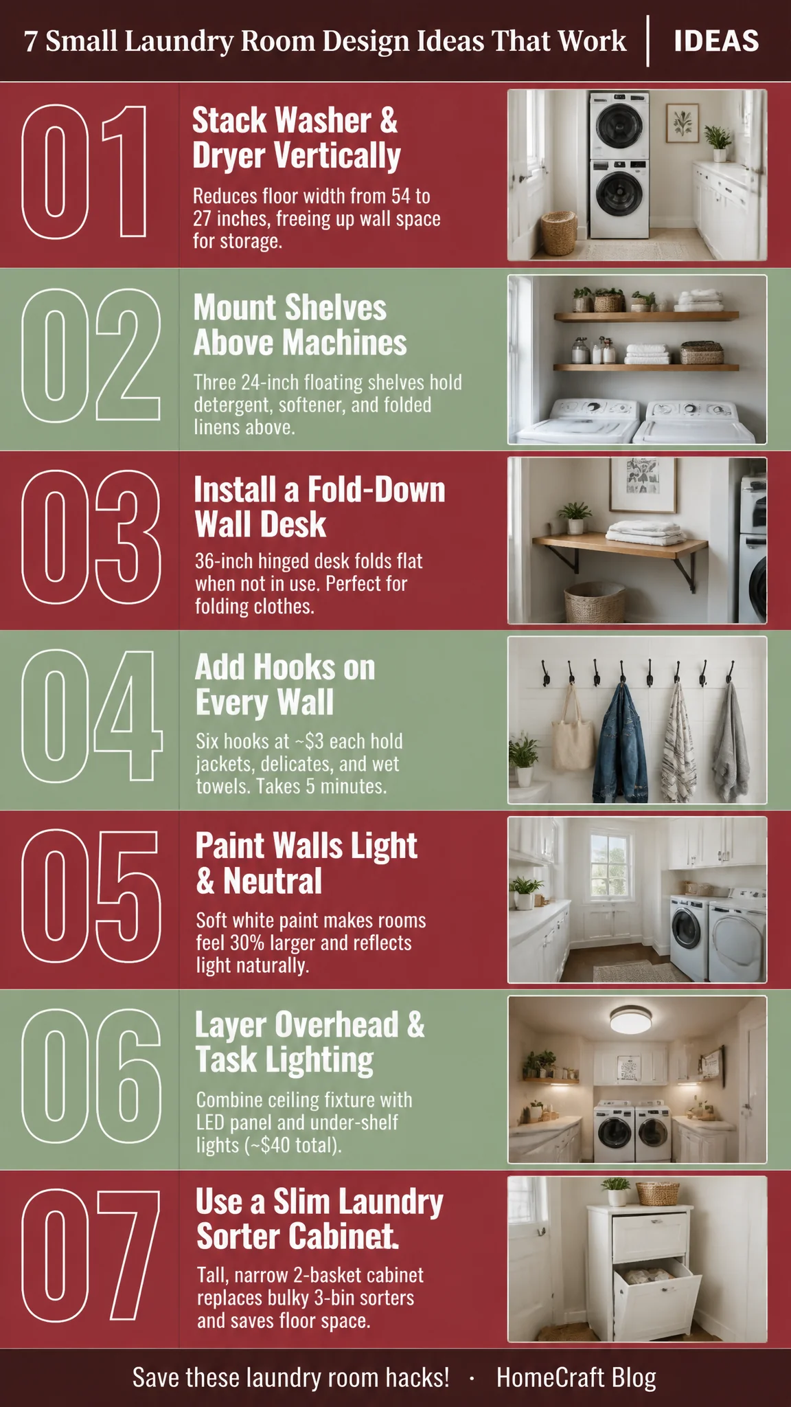 31 Clever Small Laundry Room Design Ideas That Actually Work — complete guide infographic