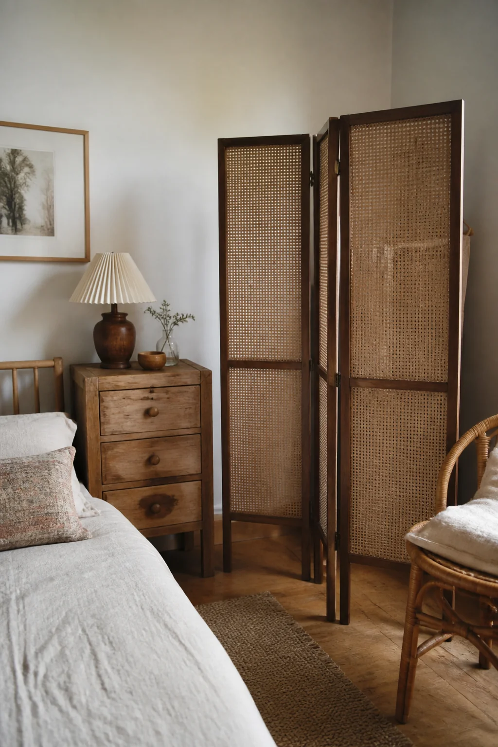 Install a Folding Screen or Room Divider Panel