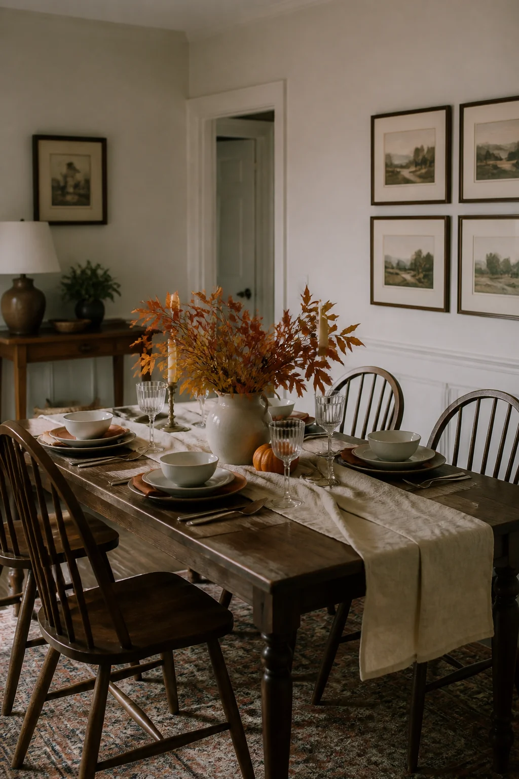 Place settings need breathing room