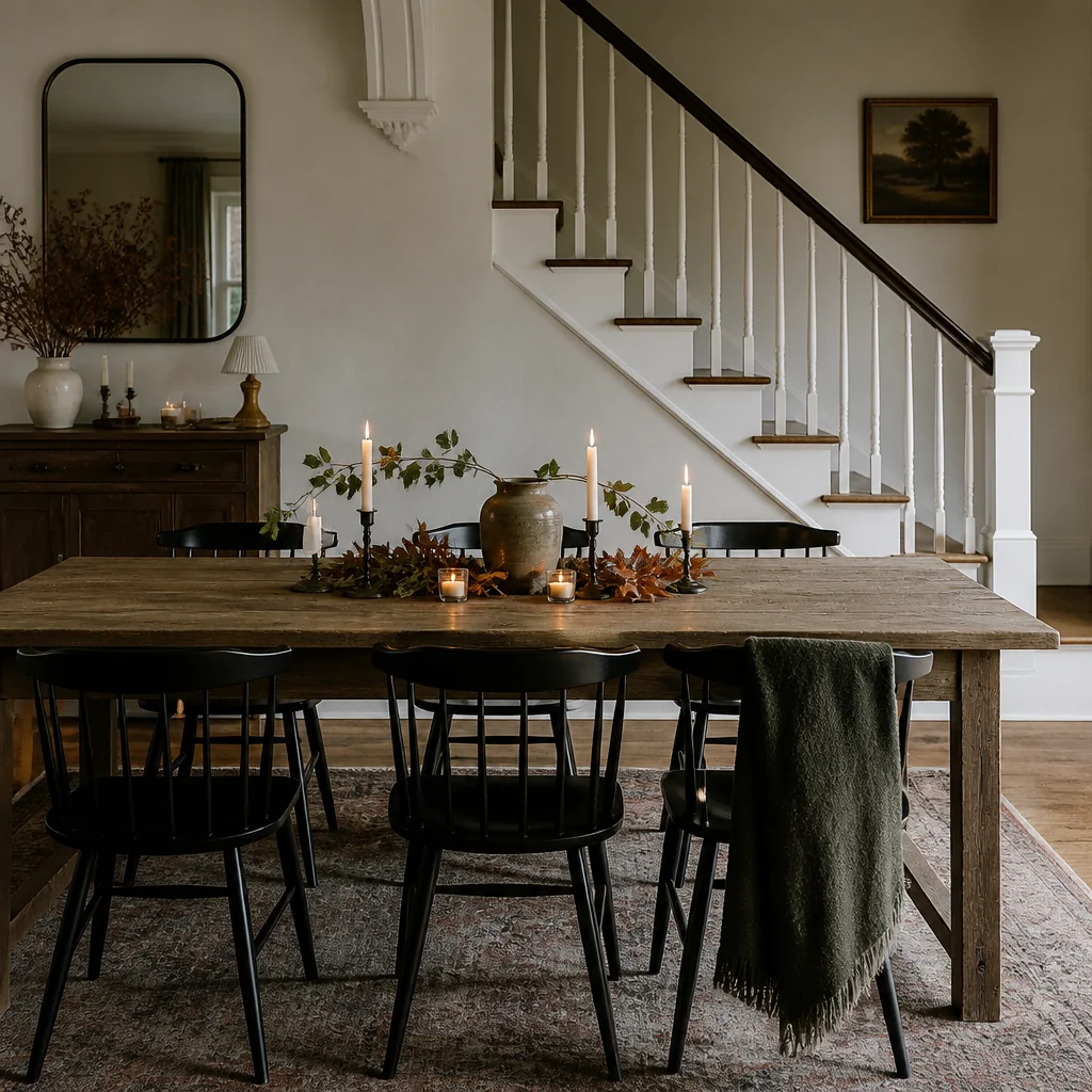 The centerpiece should not block conversation