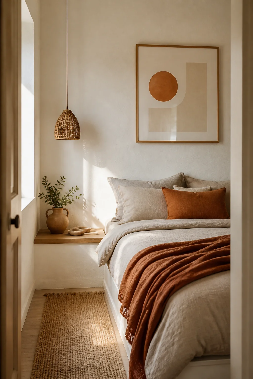 How to Decorate a Tiny Bedroom Without Making It Feel Cramped — styling tip