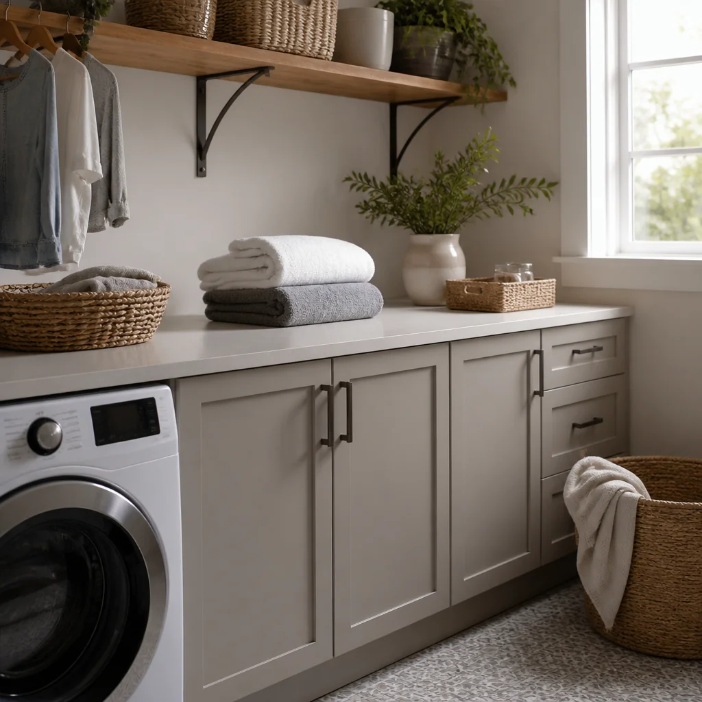 Lower cabinet with a countertop