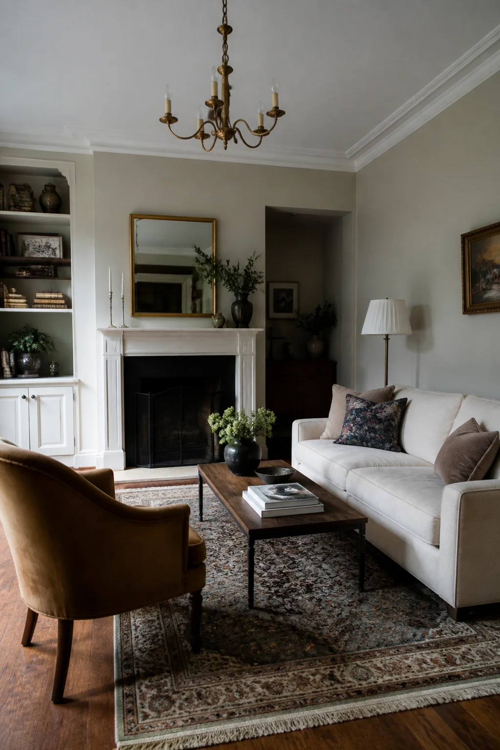 Layer your lighting so no single fixture carries the whole room